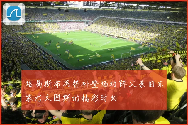 路易斯布冯替补登场对阵父亲旧东家尤文图斯的精彩时刻